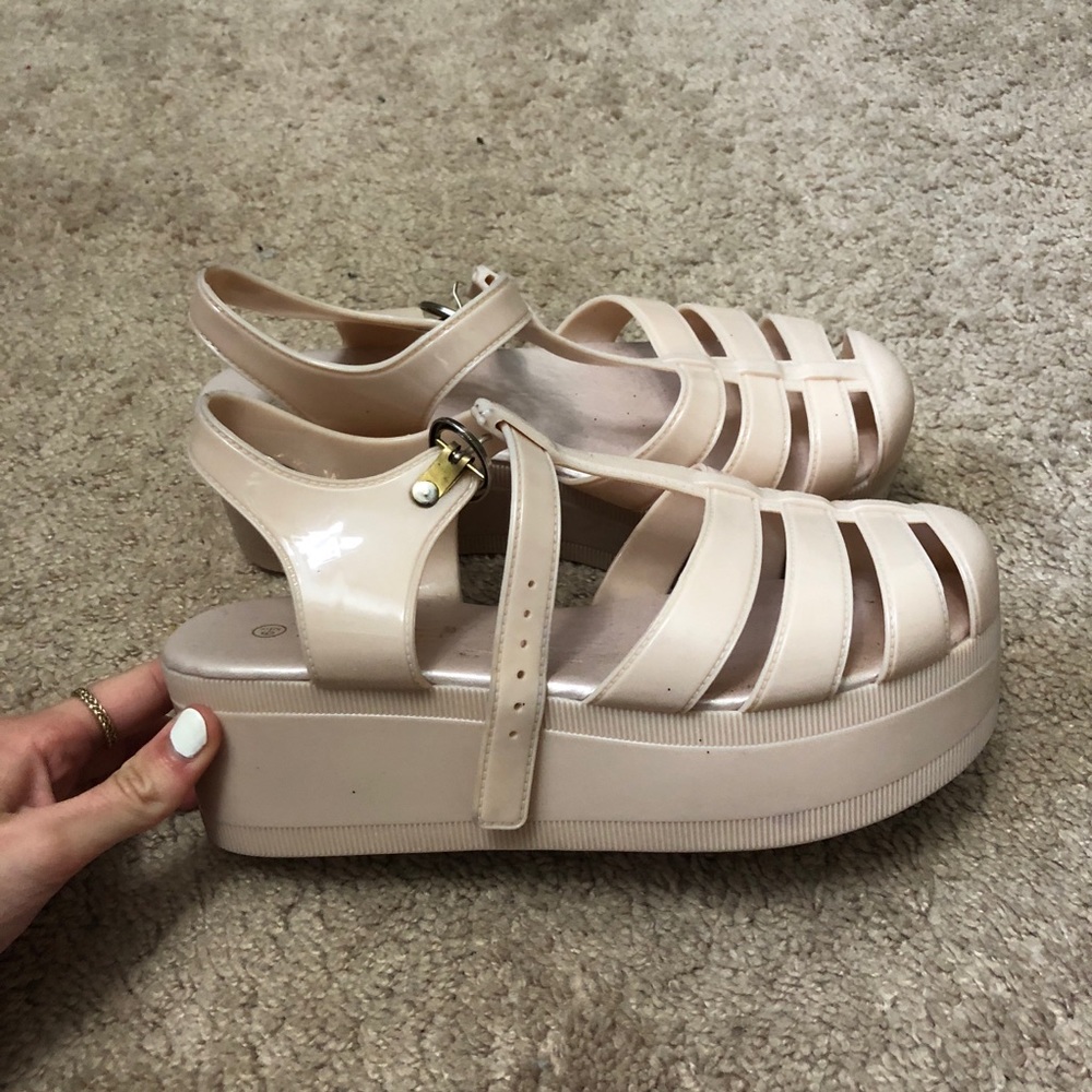 Jelly Shoe Platforms